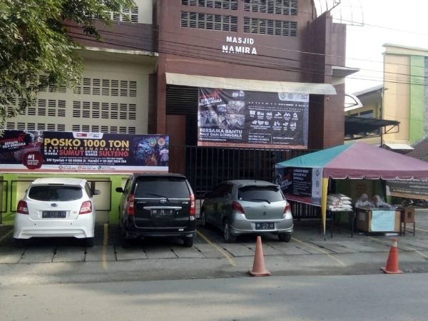 Posko Peduli Palu, Donggala dan Mamuju Sektor Namira