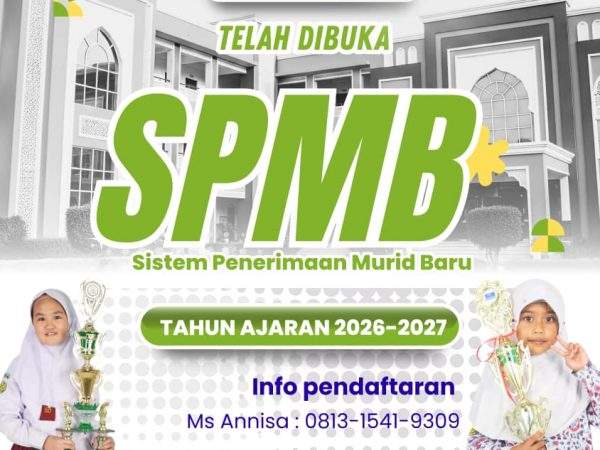TELAH DIBUKA SPMB SD ISLAM NAMIRA T.A 2026/2027 TELAH DIBUKA SPMB SD ISLAM NAMIRA T.A 2026/2027