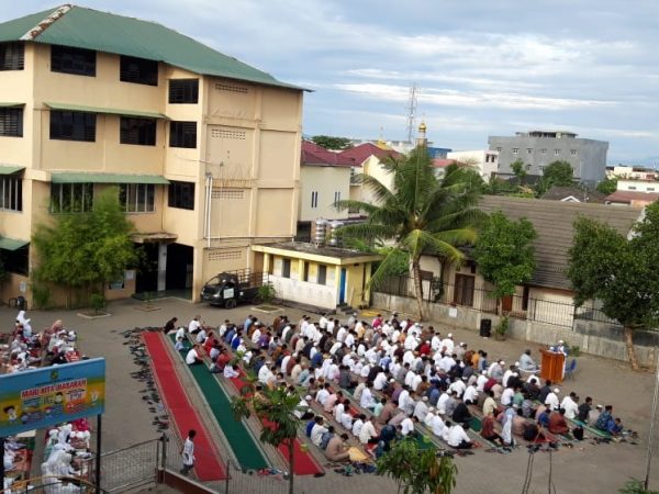 KEGIATAN PELAKSANAAN SHOLAT IDUL ADHA DAN IBADAH QURBAN TAHUN 2019 M/1440 H DI SEKOLAH NAMIRA